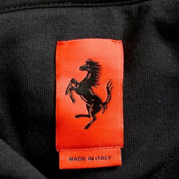 Scuderia Ferrari Men's "Fluid" Multi-Color Hooded Sweatshirt Sweater Hoodie - Picture 5 of 7